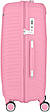 Пластикова валіза середня 2E Sigma 61 л рожева, фото 4