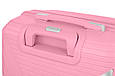 Пластикова валіза середня 2E Sigma 61 л рожева, фото 8