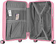 Пластикова валіза середня 2E Sigma 61 л рожева, фото 6