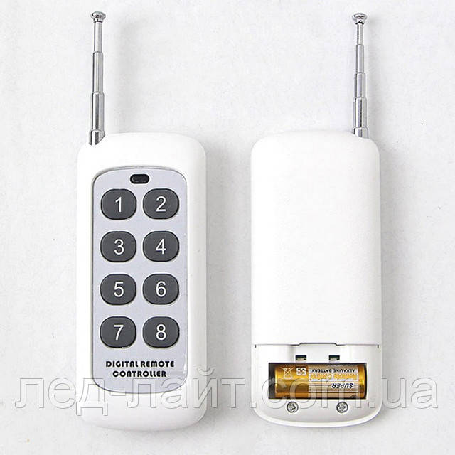 Remote control 433MHz Пульт дистанционного управления беспроводными реле, выключателями 433МГц