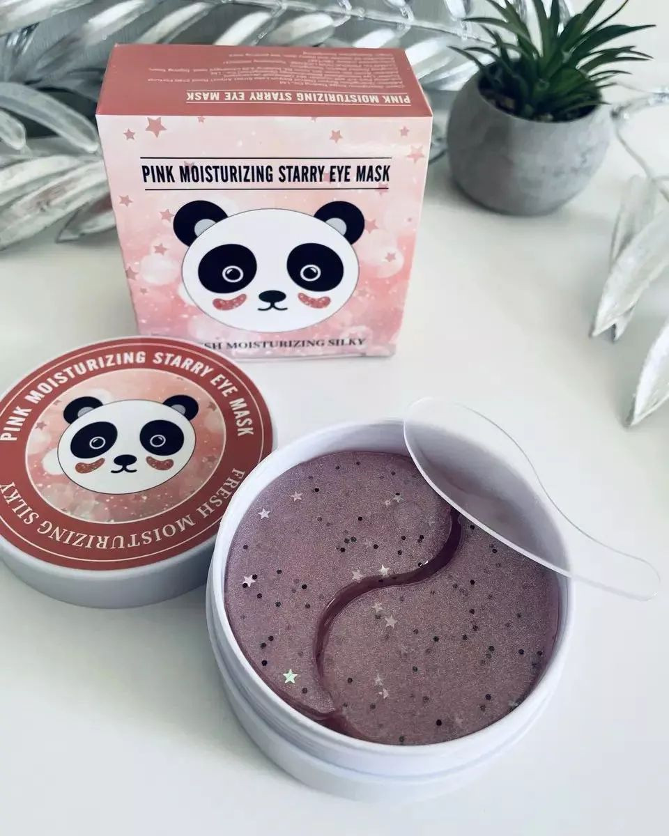 Гідрогелеві патчі під очі SERSANLOVE Pink Moisturizing Starry Eye Mask 60 шт