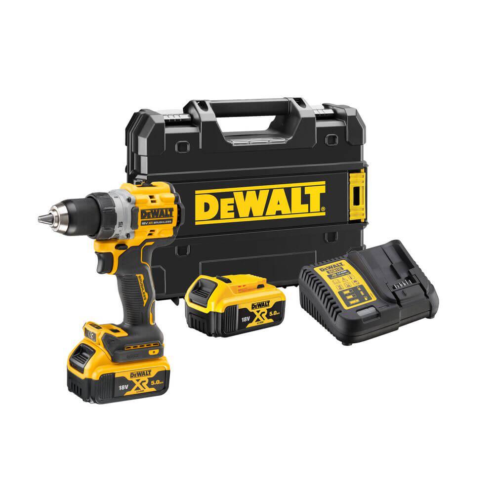 Дриль-шурупокрут акумуляторний безщітковий DeWALT DCD800P2T