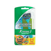 Мужские одноразовые станки Wilkinson Sword Xtreme Sensitive 3+1 шт (01307)