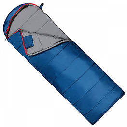 Спальний мішок (спальник) ковдра SportVida SV-CC0071 -3...+ 21 °C L Blue/Grey