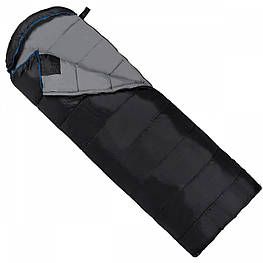 Спальний мішок (спальник) ковдра SportVida SV-CC0073 -3...+ 21 °C L Black/Grey