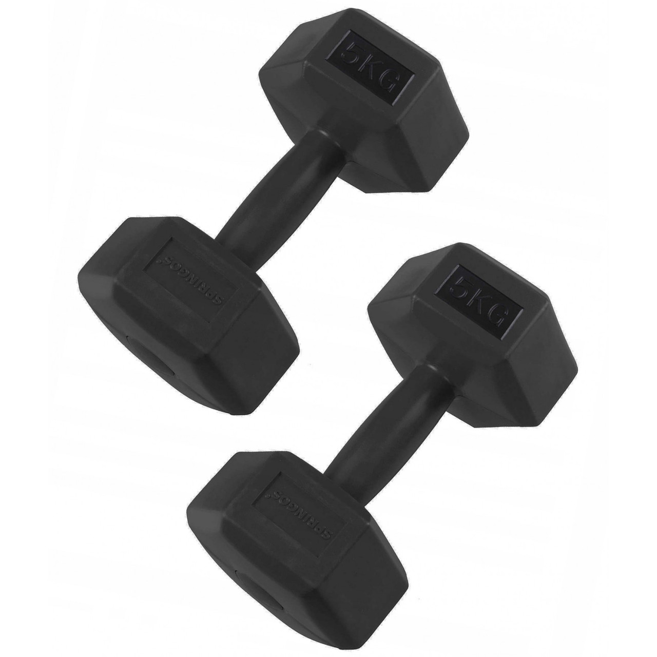 Гантелі Springos Hex 2 x 5 кг FA1036, фото 1