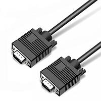 Кабель Prologix VGA - VGA (M/M), HD15M/HD15M (3+9С), 5 м, Black (PR-VGA-VGA-P-06-28-5m)