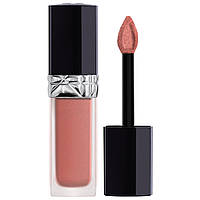 Губная помада Dior Rouge Dior Forever Liquid Transfer-Proof Lipstick 100 Forever Nude a nude pink Standart