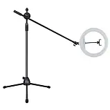 Стійка журавель з кільцевою лампою 30 см для зйомки flatlay, фото 2