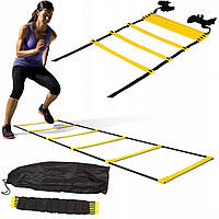 Координационная лестница 4FIZJO Agility Ladder 8 м (скоростная дорожка) 4FJ0239