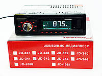 Автомагнитола JD-342 ISO Usb+Sd+Fm+Aux+ пульт (4x50W)