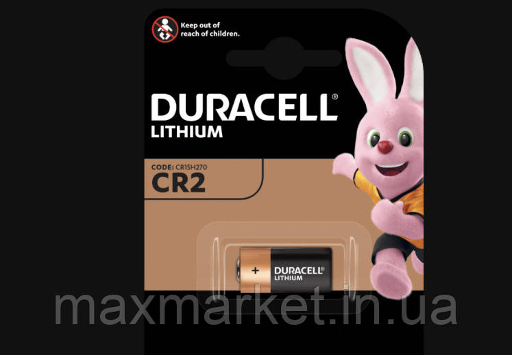 Літієва Батарейка Duracell CR2 3V