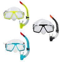Набір маска та трубка для плавання підлітковий Dolvor PVC 4204P