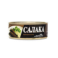 Салака в маслі 240 мр. Brivais Vilnis (Брівайс Вілніс)
