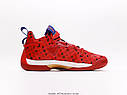 Баскетбольні кросівки чоловічі Adidas Harden vol. 6 Las Vegas Red червоні Харден взуття, фото 2