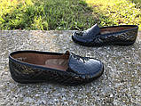 Туфлі Alpina 8U90-C 37 (24.2 см) Темно-сині, фото 2