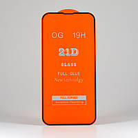 Защитное стекло на Iphone 13 Pro клей по всей поверхности "21D"