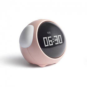 Будильник з нічником Emoji Alarm Clock Pink