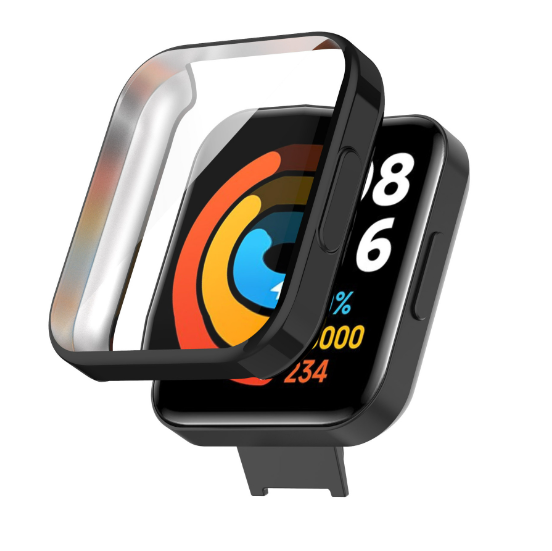 Чохол-накладка DK Silicone Face Case для Xiaomi Redmi Watch 2 Lite (black)