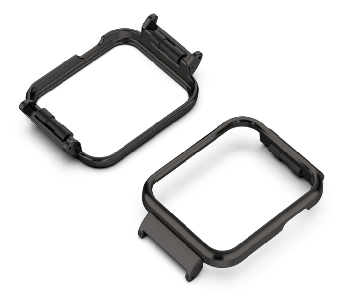 Чохол-бампер CDK Stainles Steel для Xiaomi Redmi Watch (014501) (black)