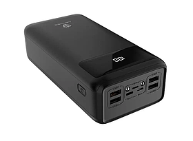 Зовнішній акумулятор PowerBank LENYES PX591 50000mAh 4USB/Type-C, PD/QC, 3A/20W| black, фото 3