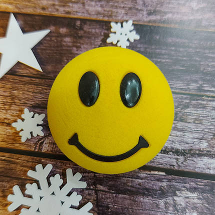 Смайл, посмішка футляр оксамитовий бархатний для каблучки, фото 1