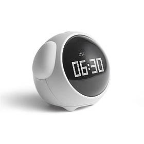 Будильник з нічником Emoji Alarm Clock White