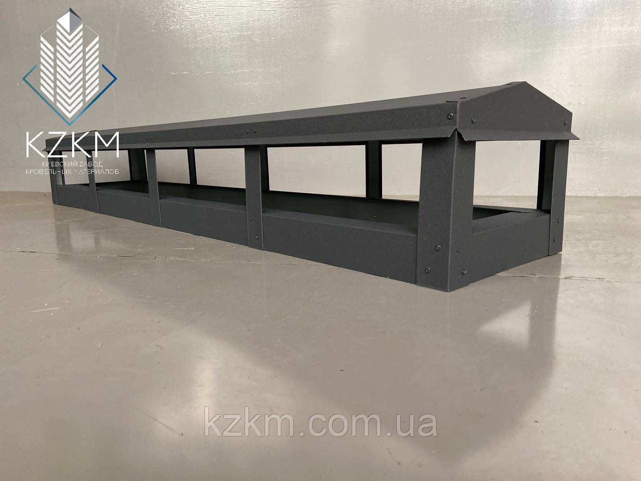 ФЛЮГАРКА графіт 7024 матовий, флюгарка на трубу, КОЛПАК на димохід, димник, фото 1