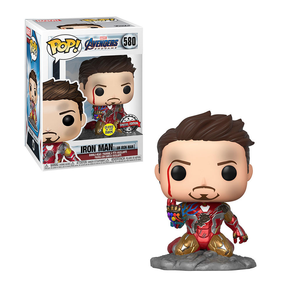 funko pop glow in the dark iron man
