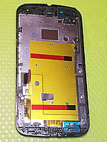 Дисплей (экран) Motorola Moto G2 XT1062, XT1063, XT1064, XT1068, колір чорний, в рамці