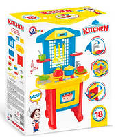 Ігровий набір для дівчаток "Дитяча кухня" ТехноК 18 предметів