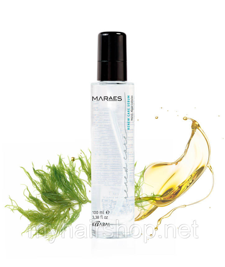 Сироватка для відновлення волосся з комплексом водорослей Kaaral Maraes Renew Care Serum 100 мл