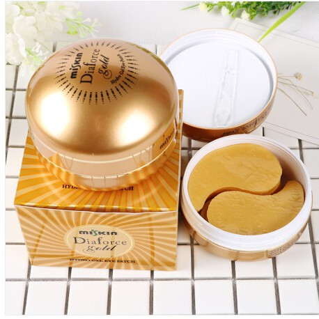 Золоті патчі під очі з ефектом ліфтингу MISSKIN Diaforce Gold Hydro Gel Eye Patch