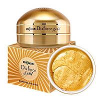 Гідрогелеві ліфтинг-патчі для очей із золотом та перлами MISSKIN Diaforce Gold Hydro Gel Eye Patch