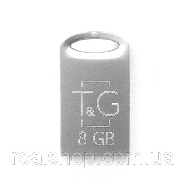 Флеш-накопитель USB 8GB T&G 105 Metal Series Silver TG105-8G - фото 2 - id-p720010852