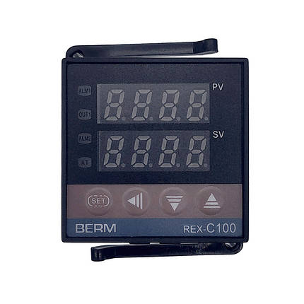 Термореле PID регулятор REX-C100FK02 0-400 °C вихід реле, фото 2
