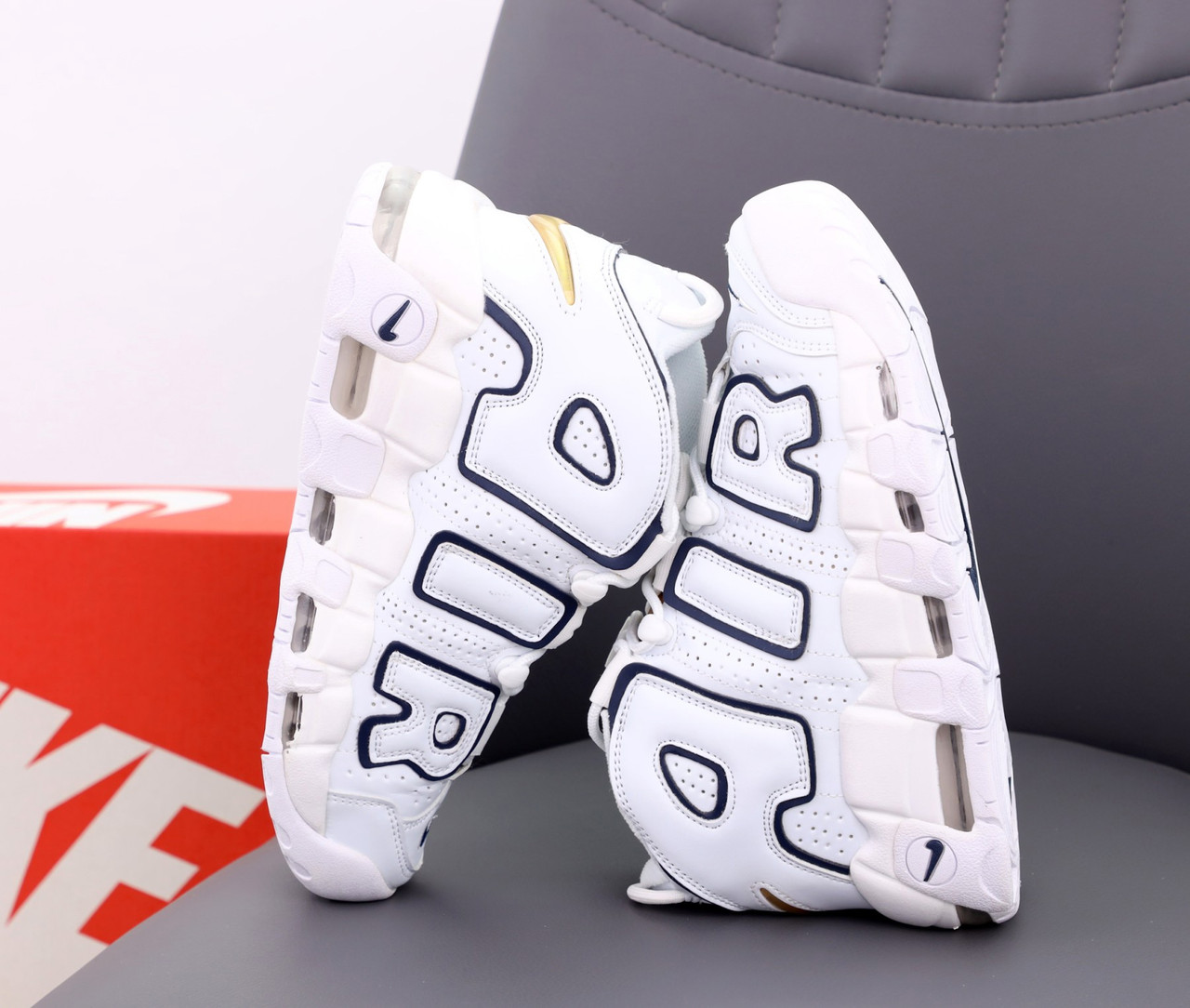 Nike air more money midnight navy 2025