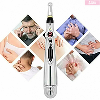 Масажер для обличчя Акупунктурний масажер у формі ручки Massager Pen DF-618, фото 4
