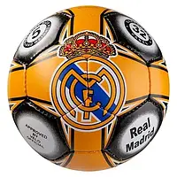 Мяч футбольный Grippy G-14 RM, оранж/черный. GR4-455M/5