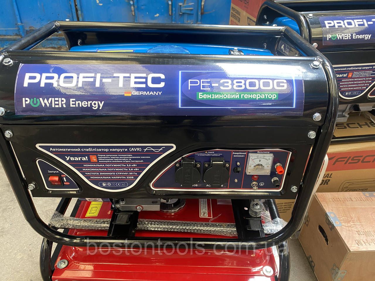 Генератор Бензиновий PROFI-TEC 3.5/3.8 кВт