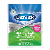 DenTek Deep Clean глибоке очищення зубочистки 100 шт