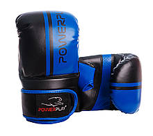 Зручні рукавички, біти PowerPlay 3025 чорно-синій M