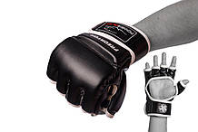 Перчатки для MMA PowerPlay 3056 чорні M