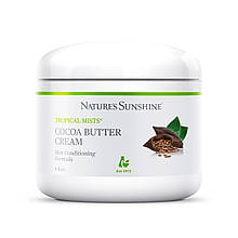 Cocoa Butter Cream, Крем з маслом какао поживною для обличчя і тіла, Nature’s Sunshine Products, США