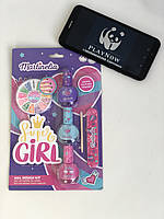 Распродажа ! Маленький набор для маникюра Martinelia Super girl nail design kit артикул, детская косметика.