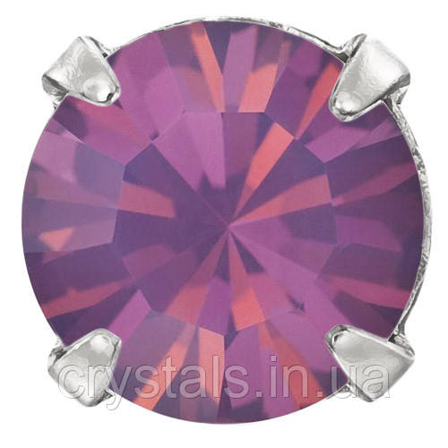 Пришивні стрази в цапах Preciosa (Чехія) ss39 Amethyst Opal/срібло