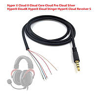 Кабель провод HyperX Cloud II HyperX Cloud Core Pro HyperX Cloud Silver CloudX Cloud Stinger Cloud Revolver S
