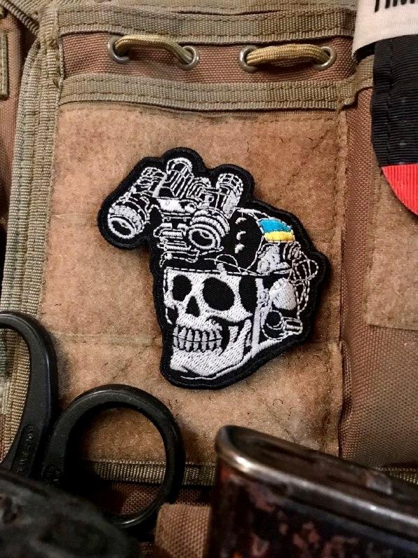 Шеврон “Череп з ПНВ”, фото 1