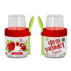Банка HEREVIN Fruit-Yoghurt с ложкой и контейнером 0.425 л (131615-000)