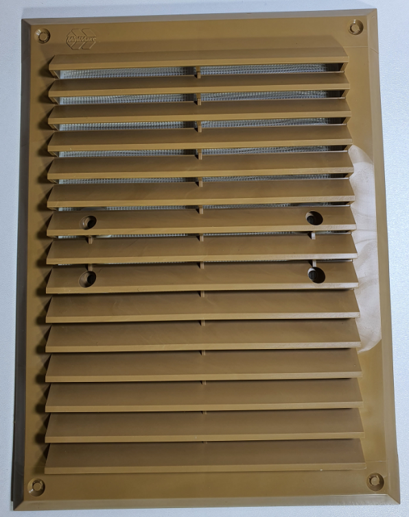 Решітка вентиляційна MiniMax 240*180 кольору дуб